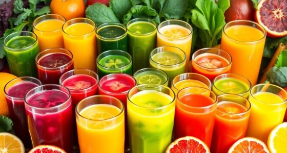 nutrient rich juice selections