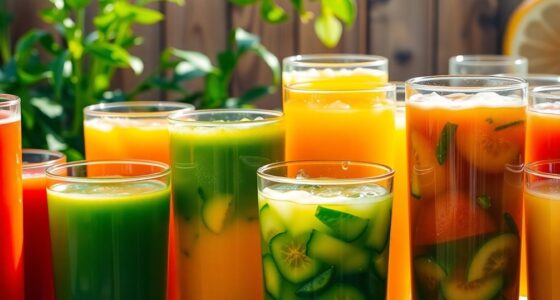 nutrient value of juices