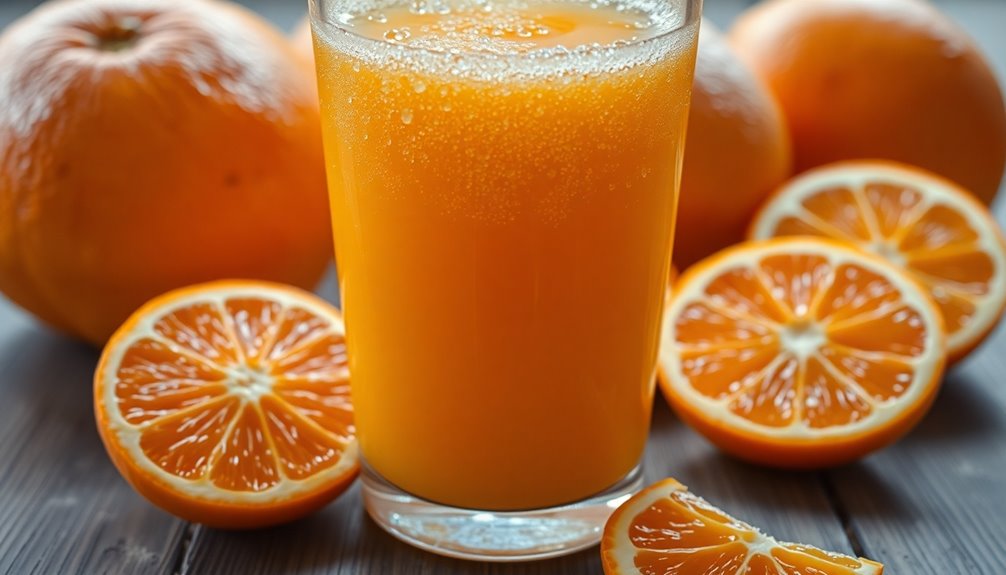 nutritional value of orange juice