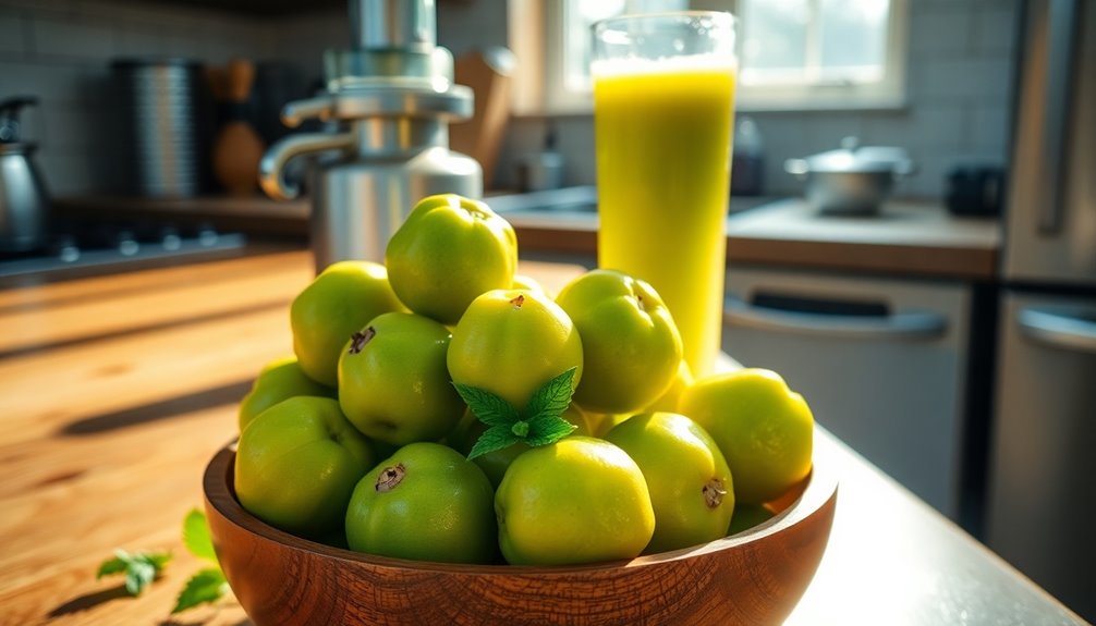 nutritious homemade amla juice