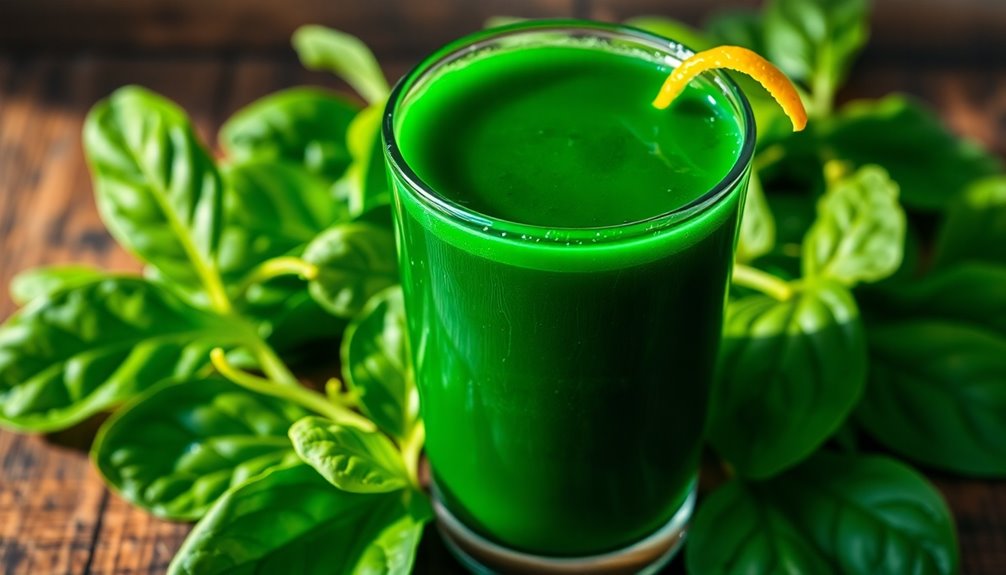 nutritious spinach juice recipe