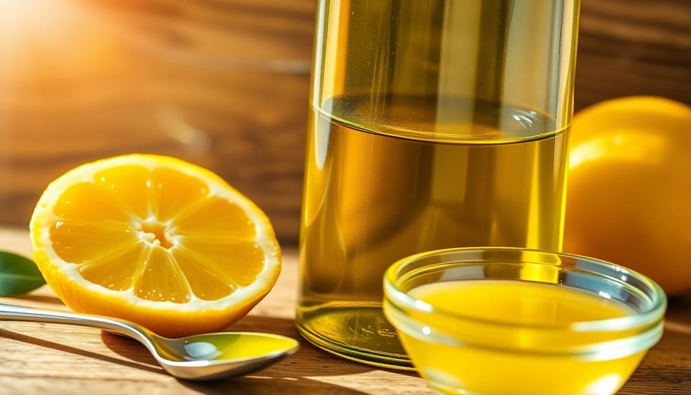 olive oil and lemon juice