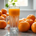orange juice cup calculation