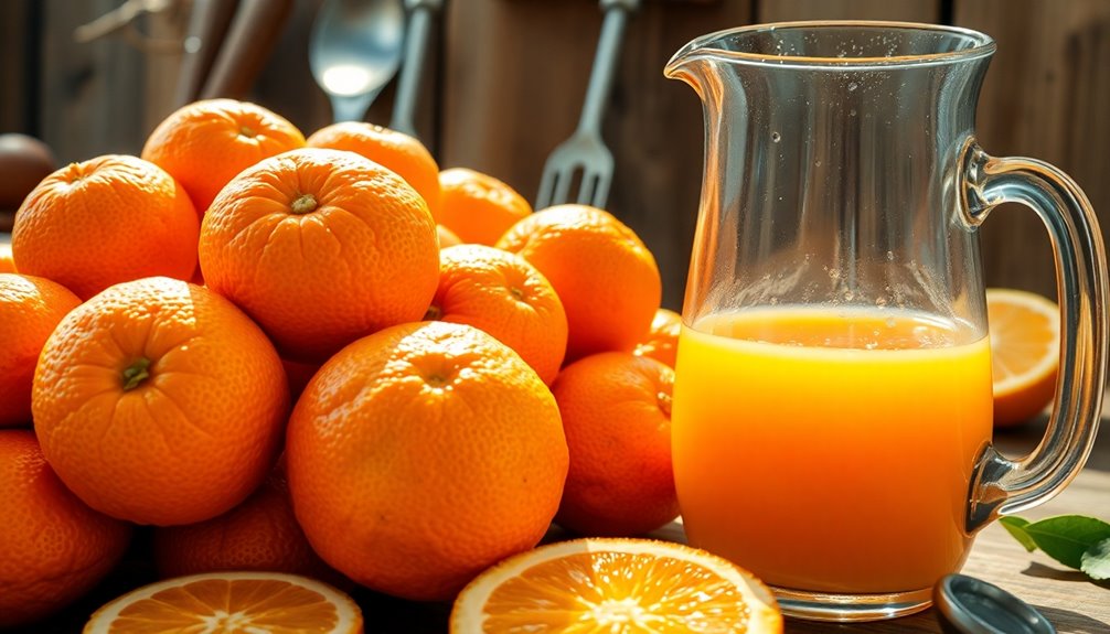 orange juice production process