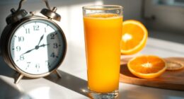 orange juice room temperature limit