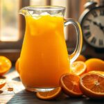 orange juice storage duration