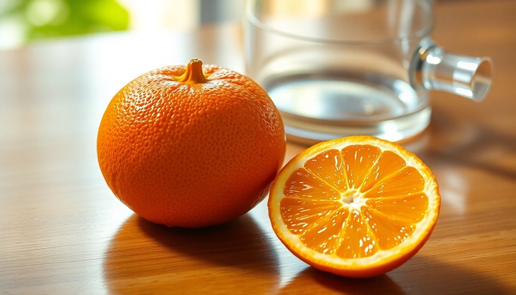 orange juice yield information