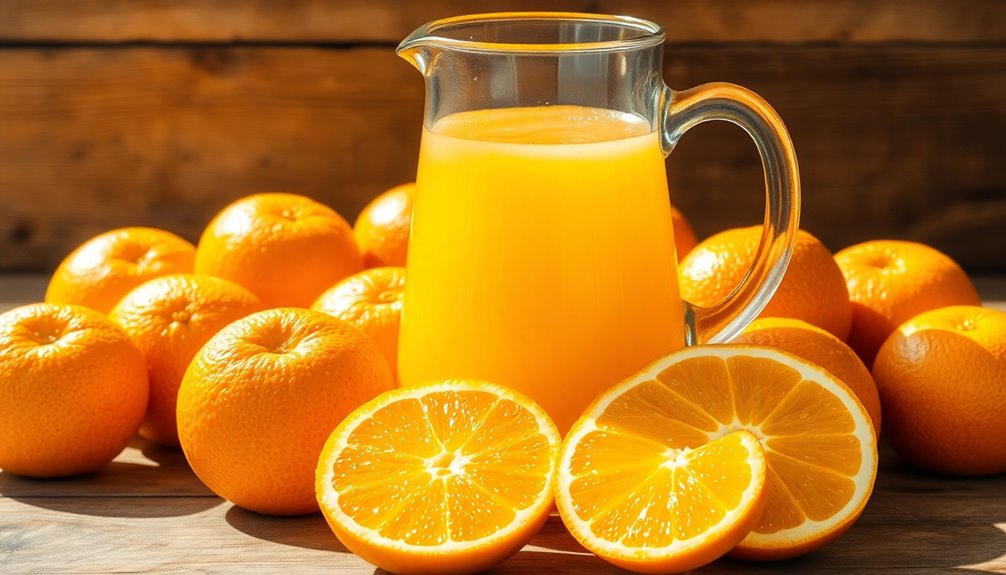 orange juice yield per fruit