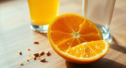 orange juice yield quantity