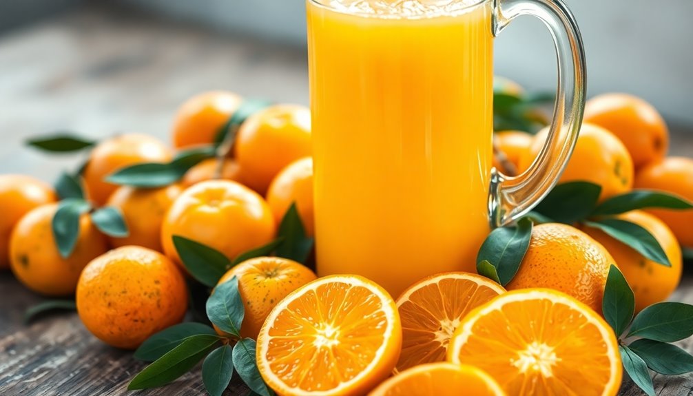 oranges needed for gallon