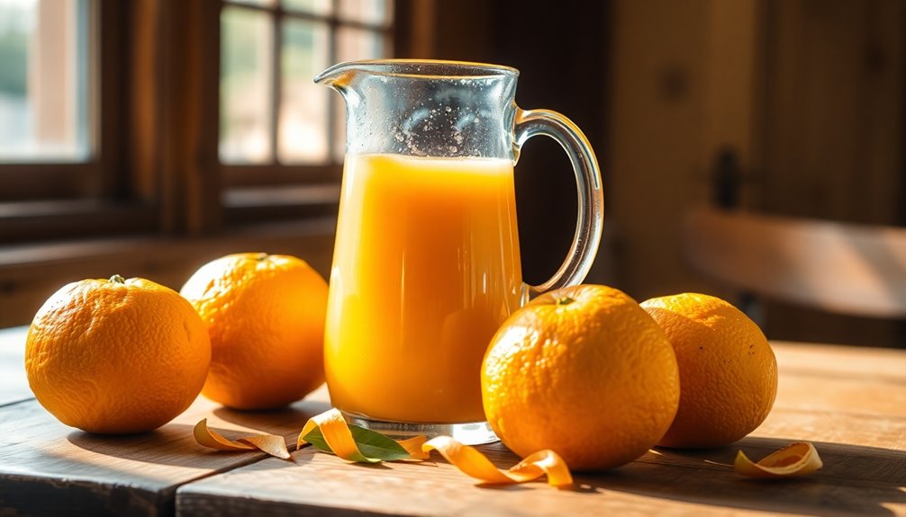 oranges required for gallon