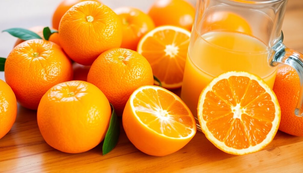 oranges varieties for juicing