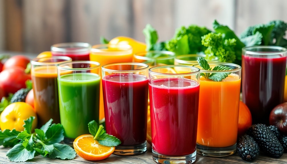 organic fruit juice types
