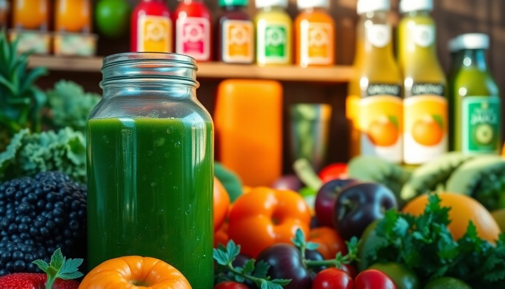 organic juices offer benefits