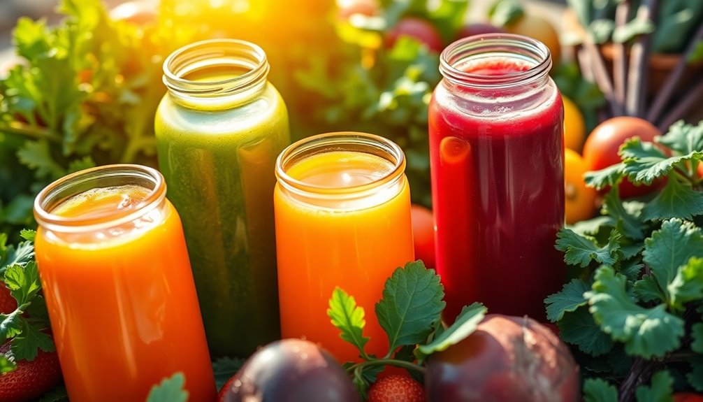 organic juices offer nutrition