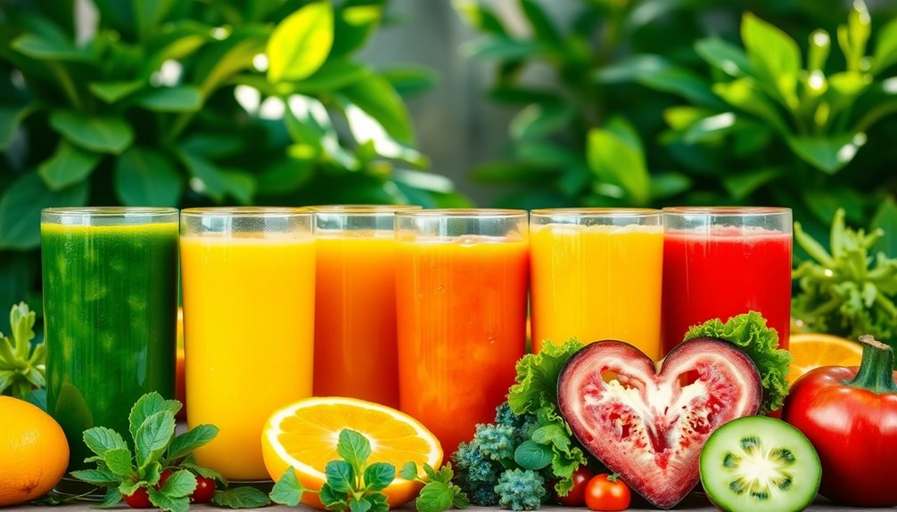 organic juices promote heart health