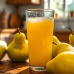 pear juice alleviates constipation quickly