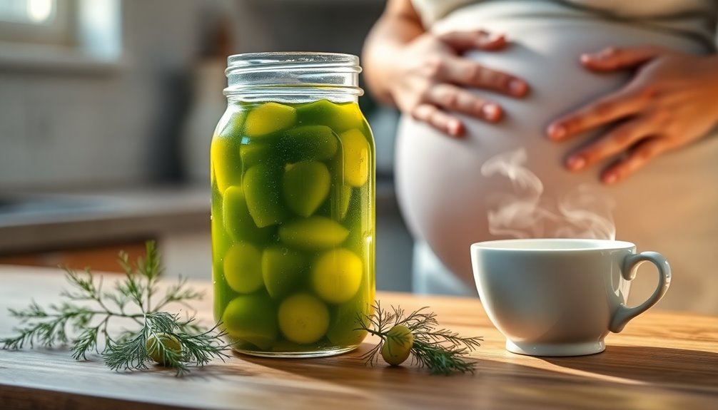 pickle juice for pregnancy nausea