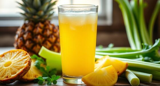 pineapple celery juice benefits