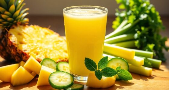 pineapple cucumber celery juice