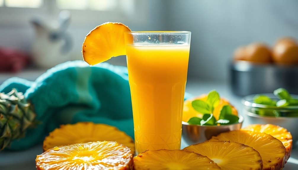 pineapple for recovery benefits