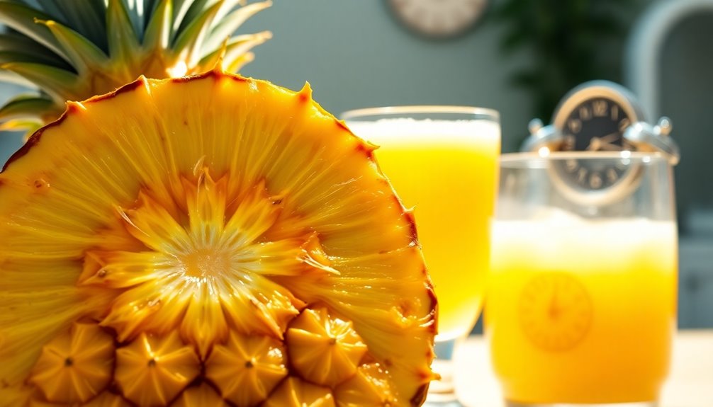 pineapple juice before surgery