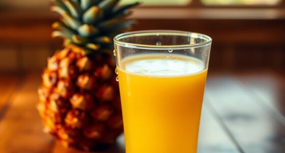 pineapple juice effectiveness duration