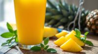 pineapple juice for relief