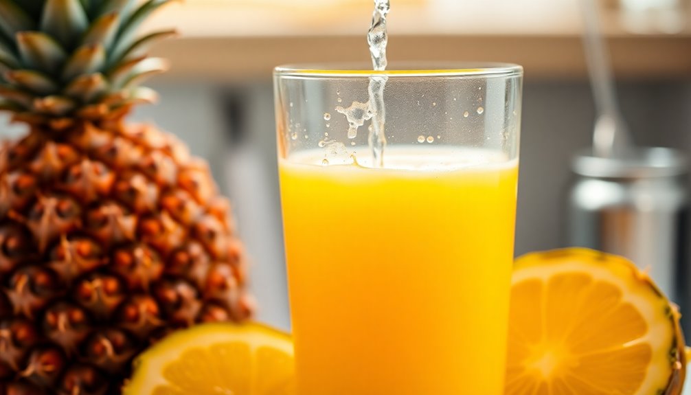 pineapple juice health benefits