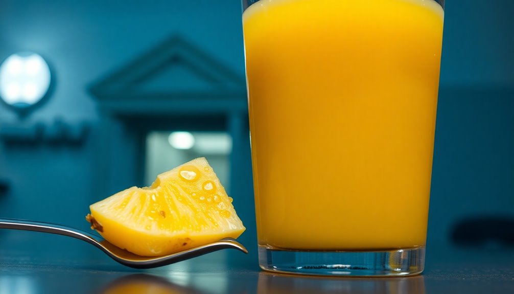 pineapple juice health concerns