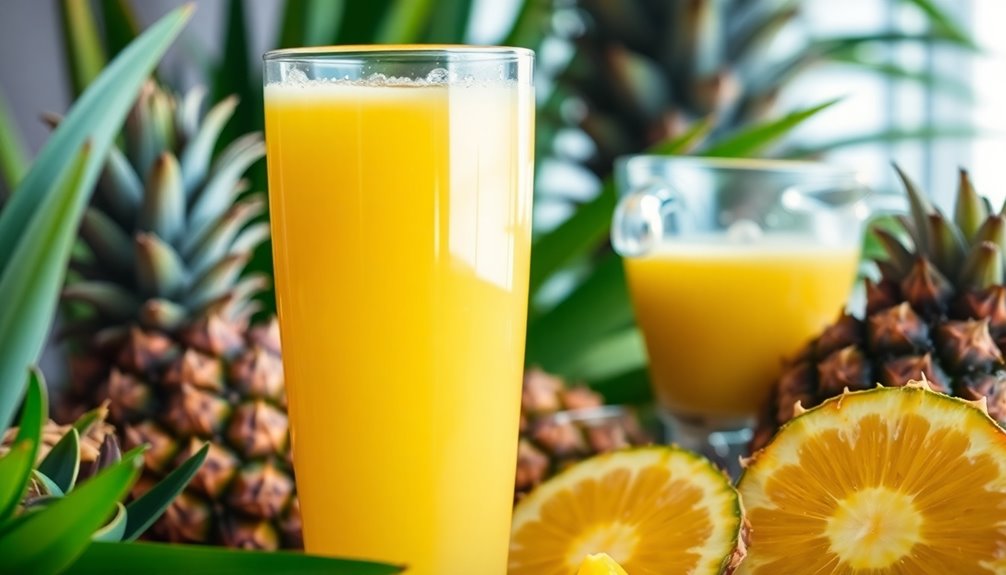 pineapple juice nutritional benefits