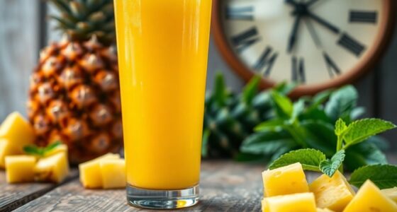 pineapple juice room temperature guidelines