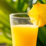 pineapple juice timing for oral