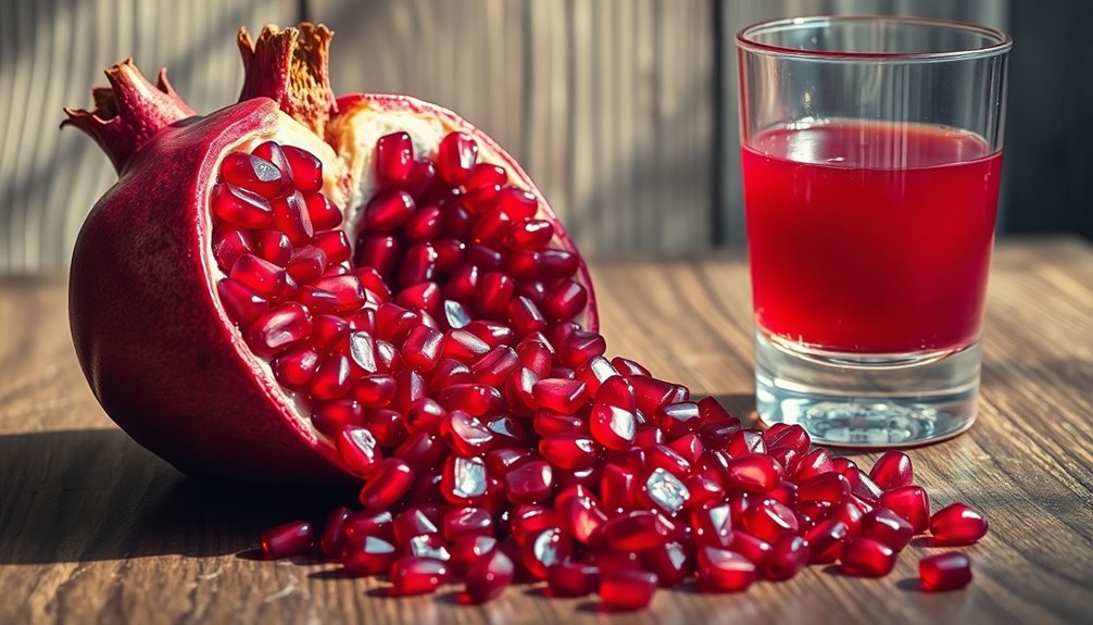 pomegranate juice content revealed