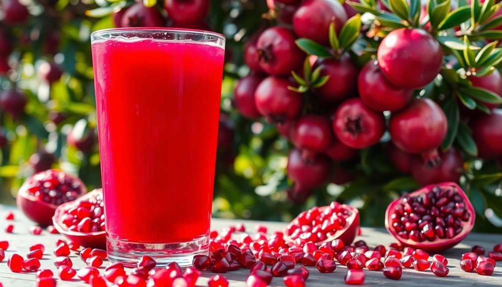 pomegranate juice dietary benefits