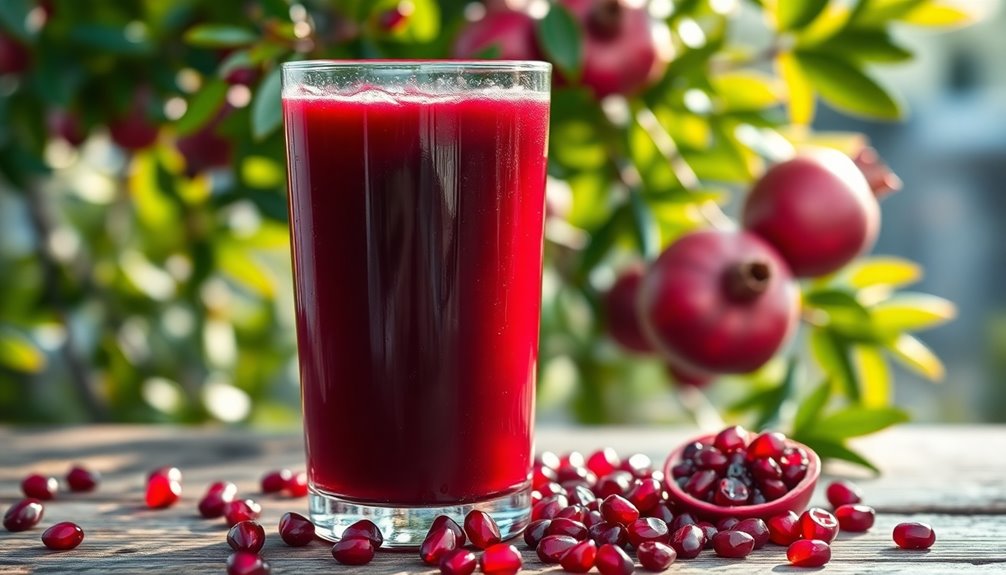 pomegranate juice dietary benefits