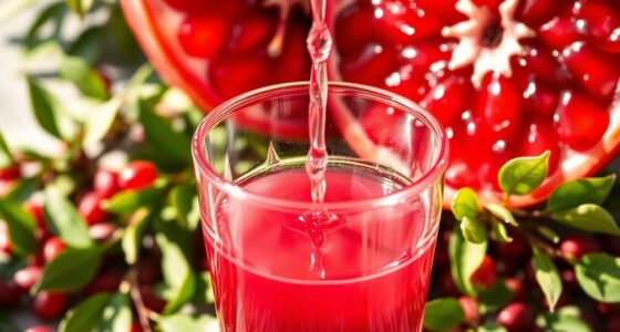 pomegranate juice fertility benefits