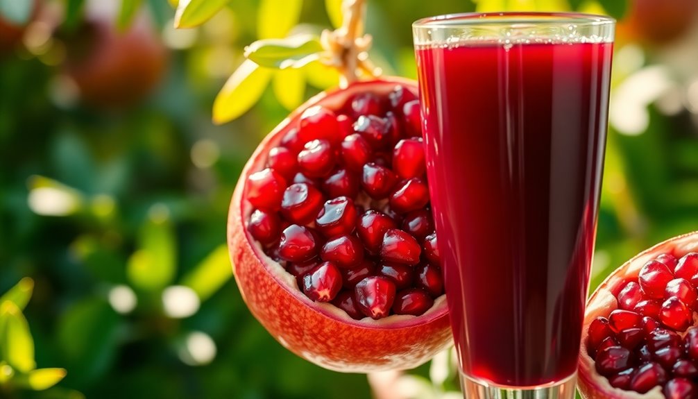 pomegranate juice health benefits