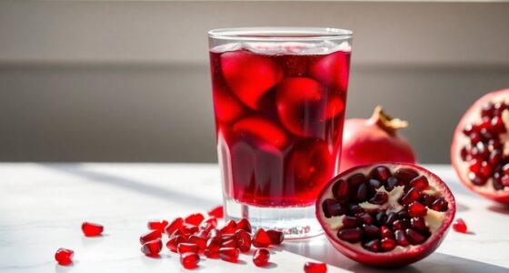 pomegranate juice sugar content