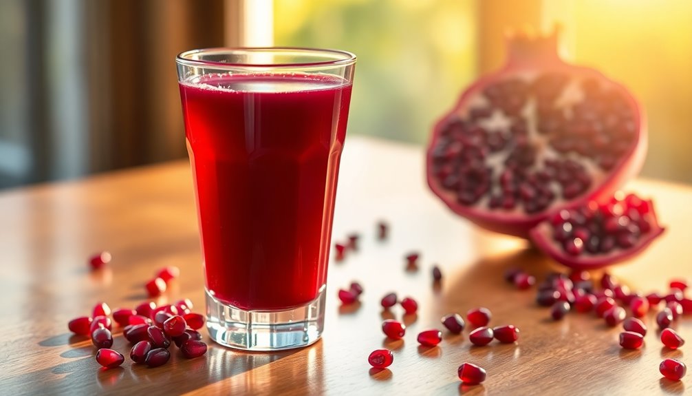 pomegranate juice testosterone dosage