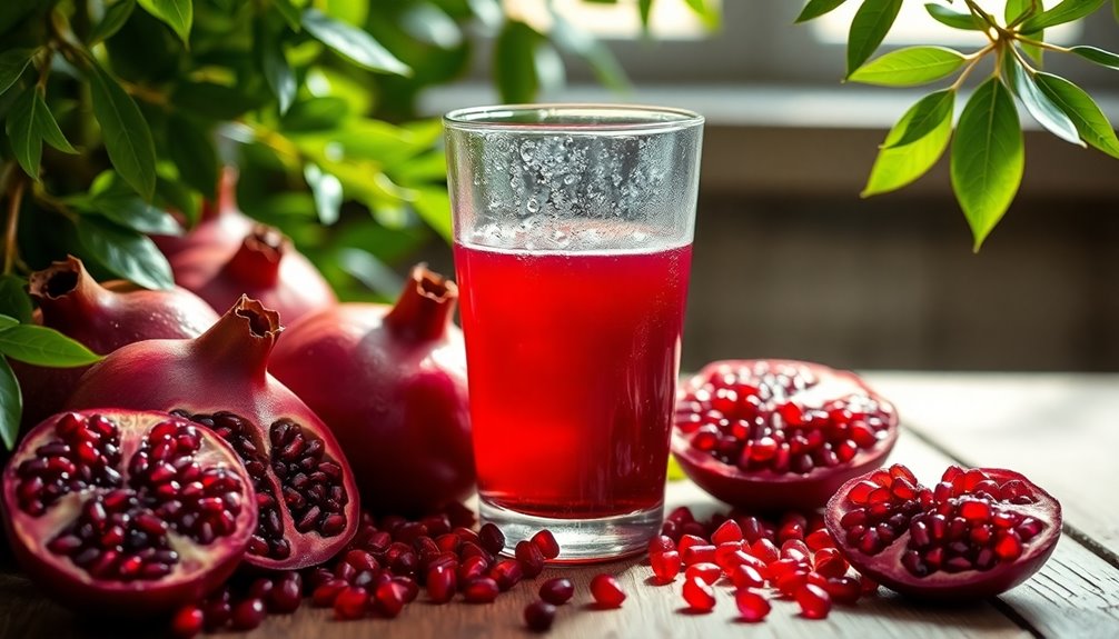 pomegranate s antioxidant health benefits