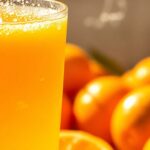 potassium content in orange juice