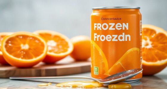 prepare frozen orange juice