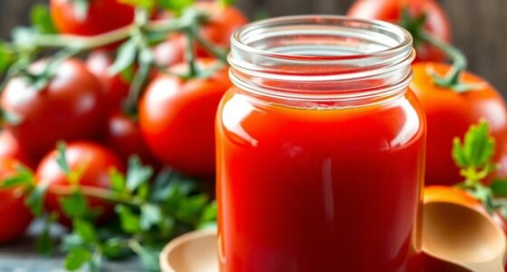 prevent tomato juice separation