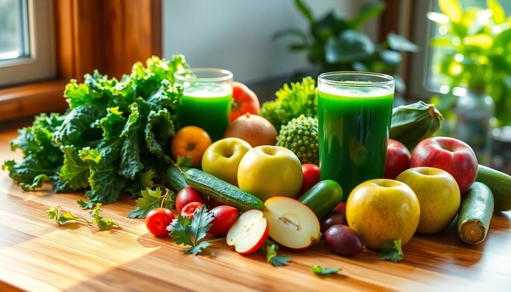 radiant skin through juicing