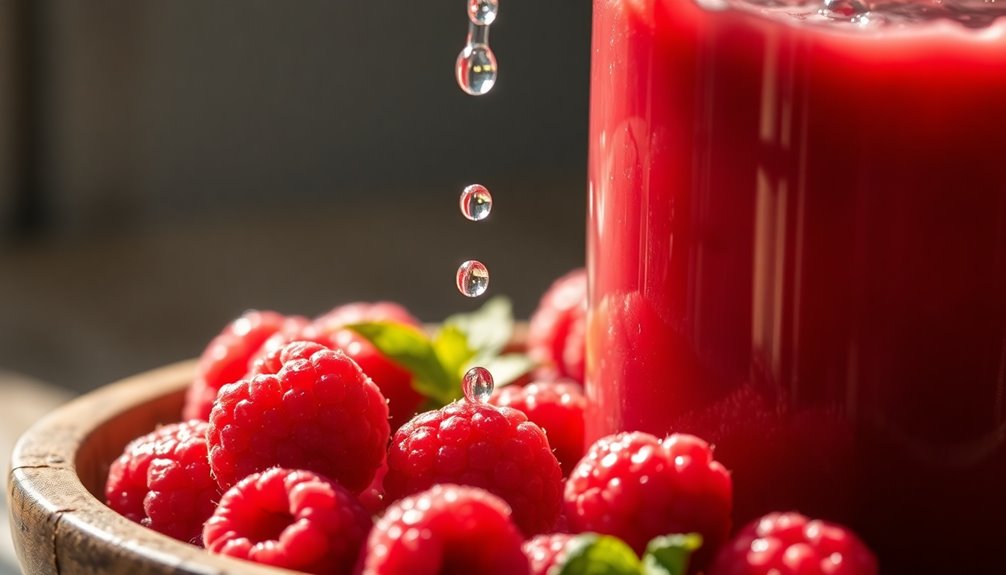 raspberry juice benefits and uses