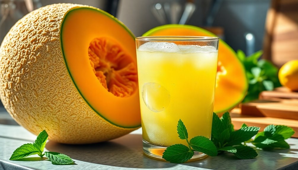 refreshing cantaloupe juice recipe