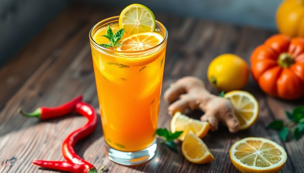 refreshing spicy citrus blend