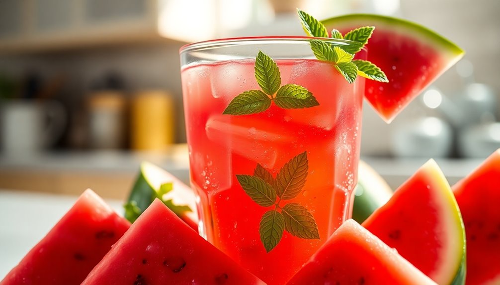 refreshing summer beverage delight