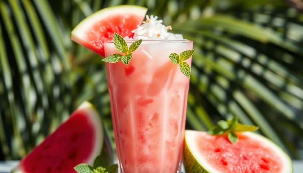 refreshing tropical fruit blend